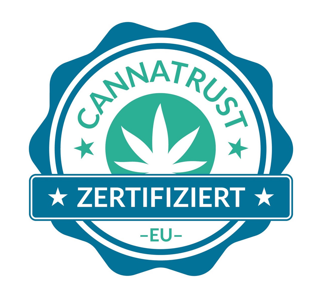 Zertifizierungs-Siegel von Cannatrust