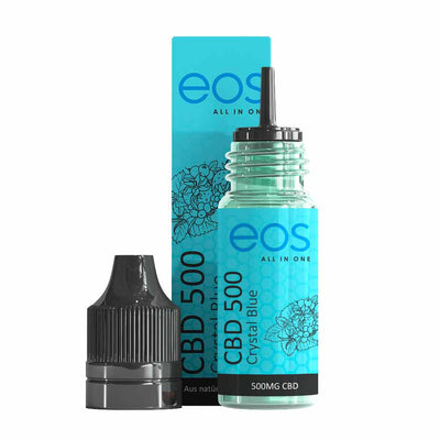 E-líquido eos Crystal Blue CBD 5%