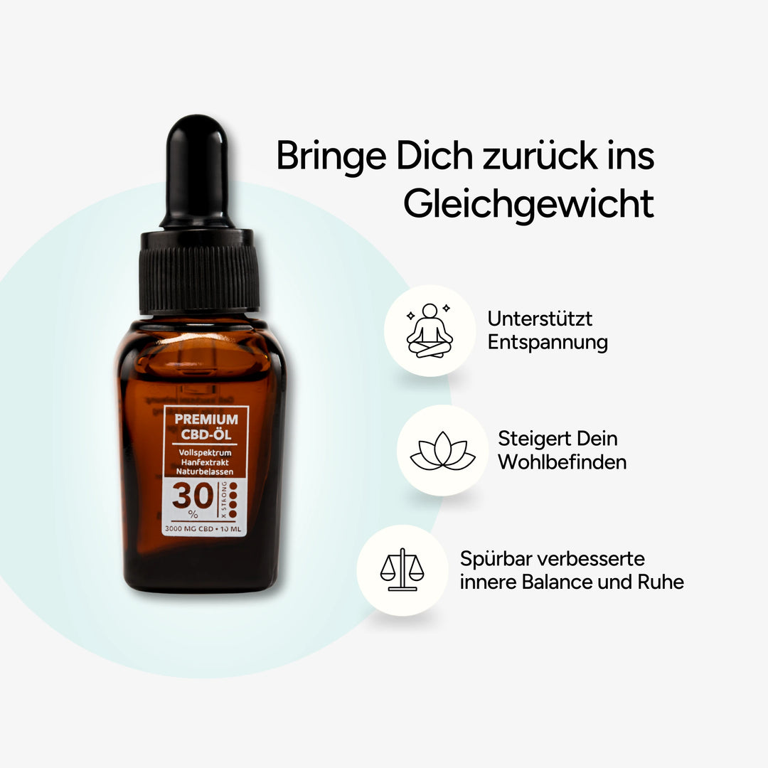 Aceite de CBD 30% espectro completo