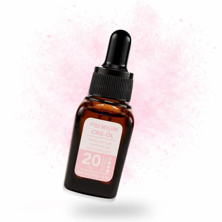 CBG Öl schwebend in der Luft