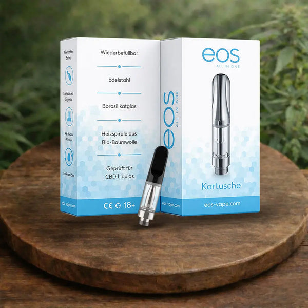 eos Ersatzkartusche für Vape Pen zur Nutzung mit CBD Liquids