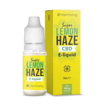 Harmony CBD Liquid Super Lemon Haze mit Fläschchen