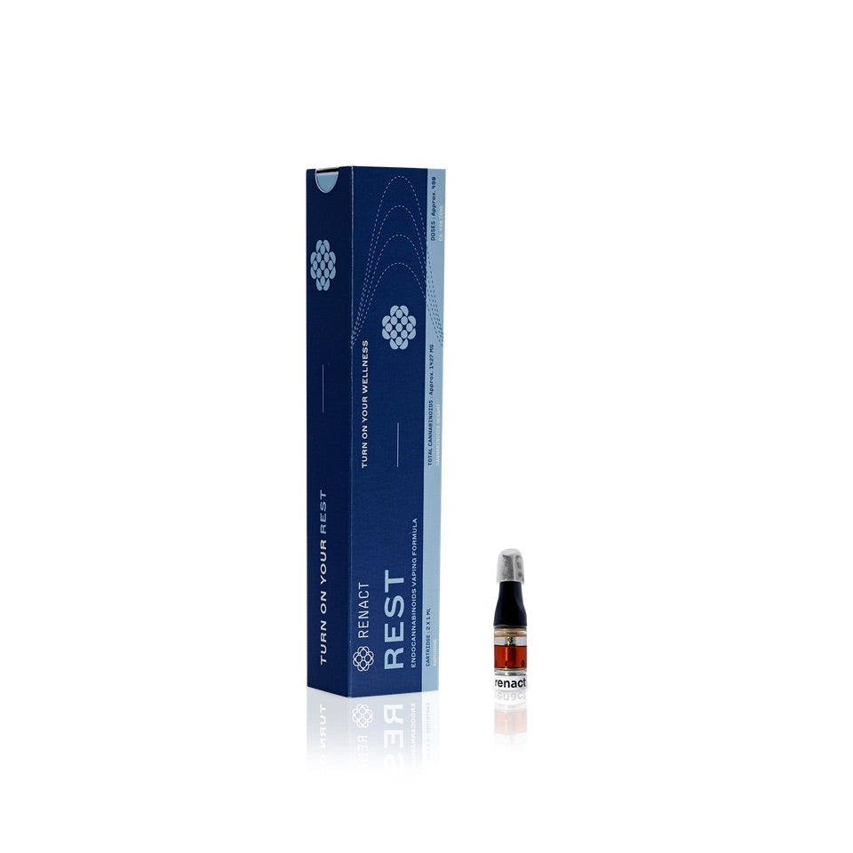 Vollspektrum Cannabinoid Vape Kartusche Rest von Renact